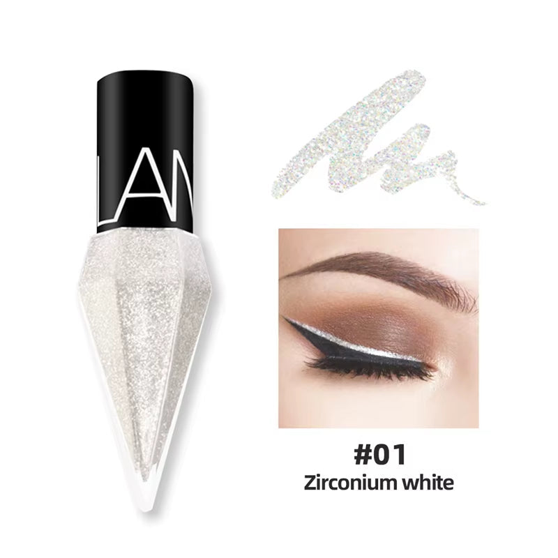 Liquid Glitter Eyeliner for Bold, Shimmering Eyes