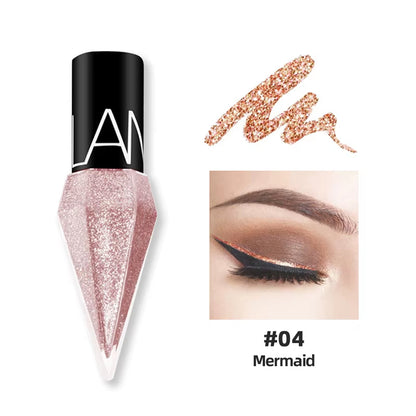 Liquid Glitter Eyeliner for Bold, Shimmering Eyes