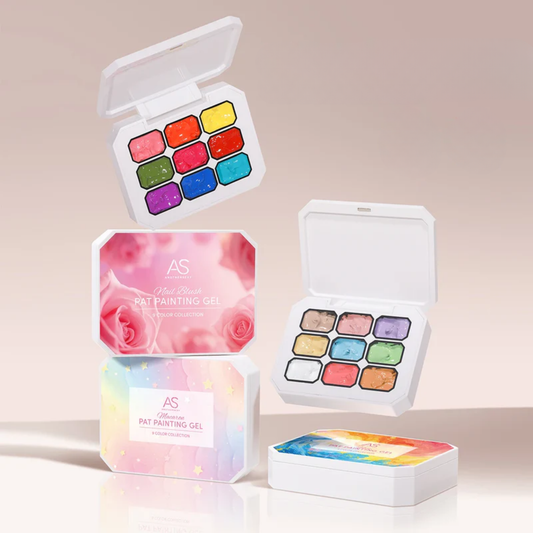 9 Colors Pat Gel Nail Polish Set
