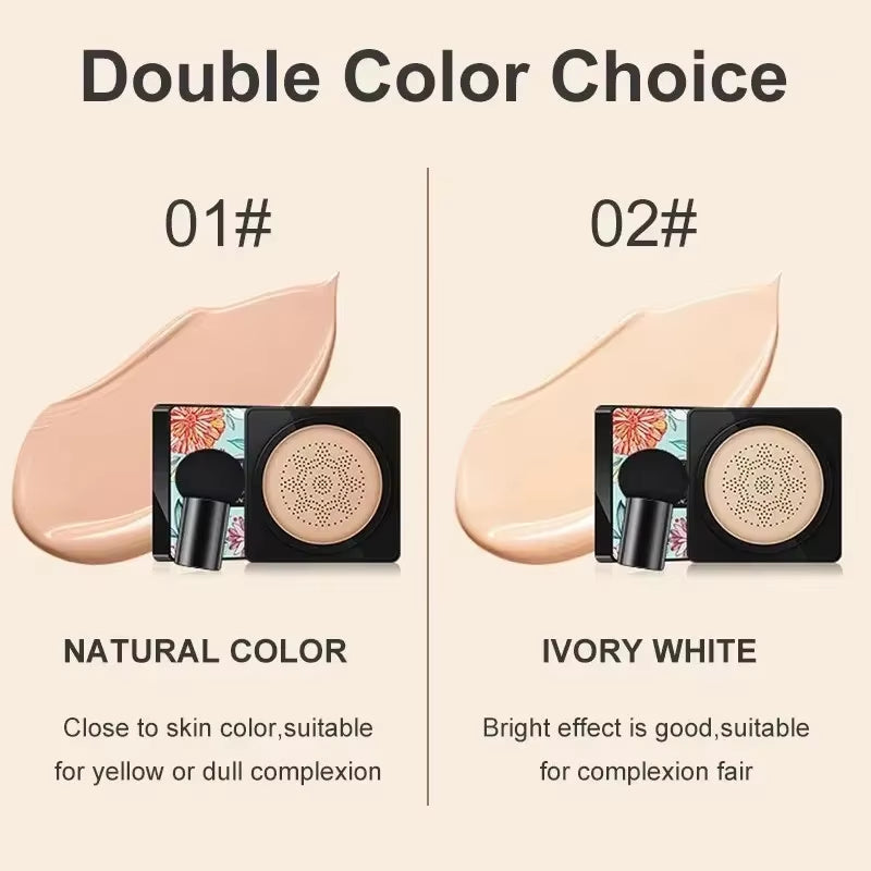 FlawlessBloom™ – Mushroom Head Air Cushion CC Cream