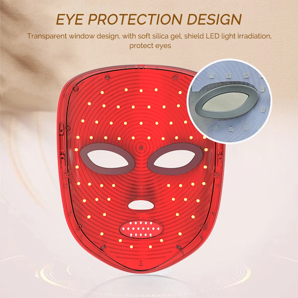 7-Color LED Face Mask