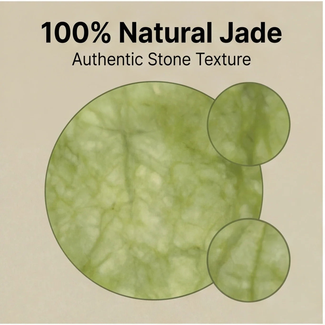 Natural Jade Roller  Gua Sha Set
