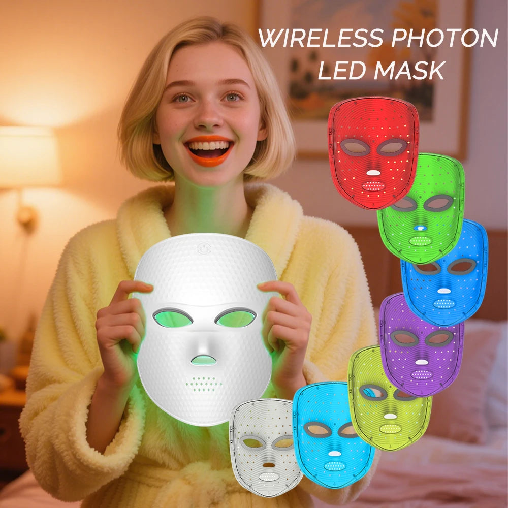 7-Color LED Face Mask