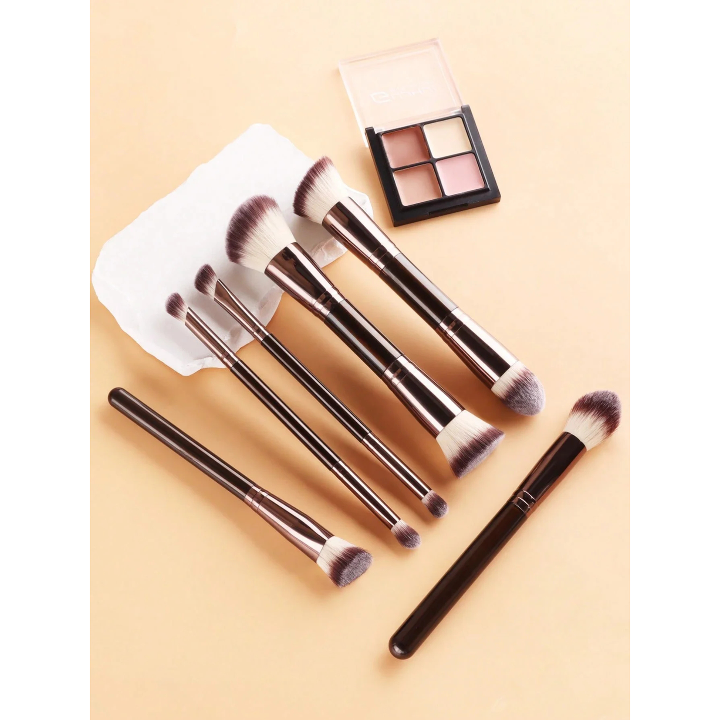 4-Piece Pro Makeup Brush Set