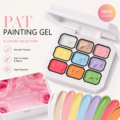 9 Colors Pat Gel Nail Polish Set